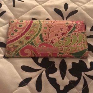 Vera Bradley checkbook cover